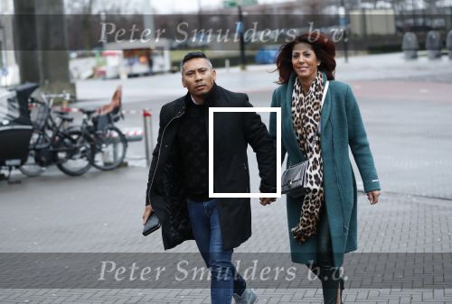 Amsterdam 22 december 2019
Rachel Hazes met haar nieuwe vriend Mike