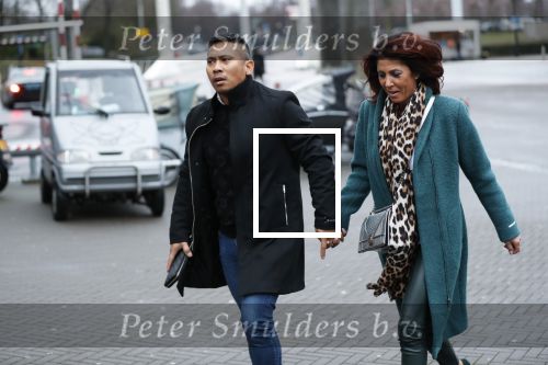 Amsterdam 22 december 2019
Rachel Hazes met haar nieuwe vriend Mike