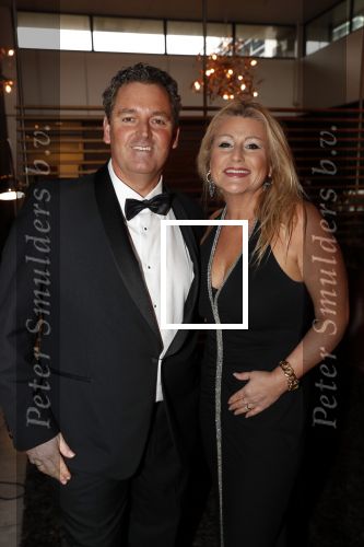 Den Haag 16 december 2019
De society lunch in hotel crown plaza . ramon beense  met vrouw