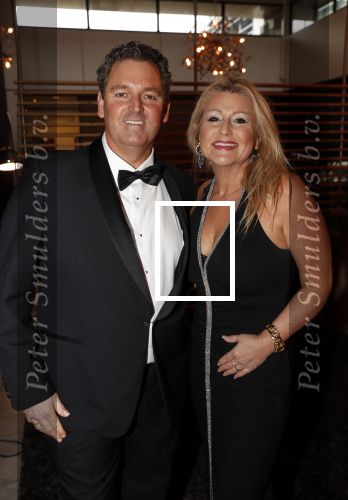 Den Haag 16 december 2019
De society lunch in hotel crown plaza . ramon beense  met vrouw