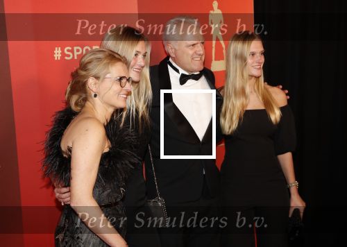 Amsterdam 18 december 2019
Sportman/ sportvrouw van het jaar gala in AFAS live ( Sportgala)
Sarina Wiegman met gezin