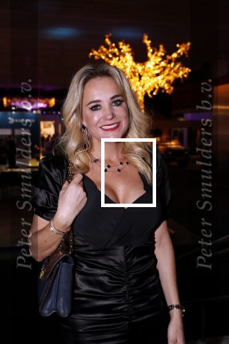 Amsterdam 12 december 2019
Luxury fair LXRY in de rai. Sonja Bakker met partner Barrie v Suijdam