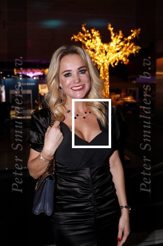 Amsterdam 12 december 2019
Luxury fair LXRY in de rai. Sonja Bakker met partner Barrie v Suijdam