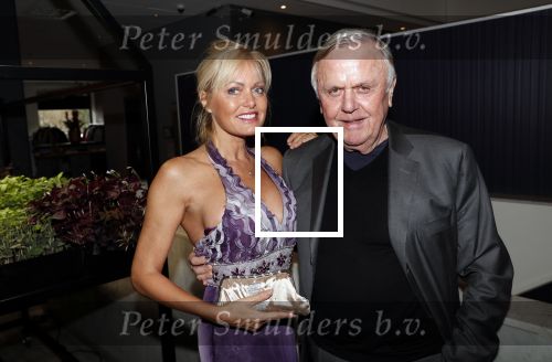 Den Haag 16 december 2019
De society lunch in hotel crown plaza . Sophia de Boer met Harry Mens en Willibrord Frequin