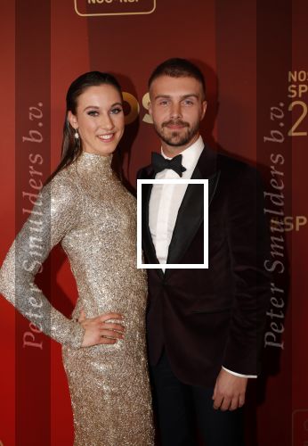 Amsterdam 18 december 2019
Sportman/ sportvrouw van het jaar gala in AFAS live ( Sportgala)
Suzanne Schulting kwam met haar partner