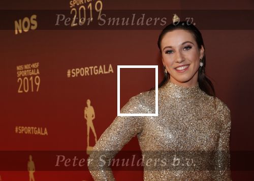 Amsterdam 18 december 2019
Sportman/ sportvrouw van het jaar gala in AFAS live ( Sportgala)
Suzanne Schulting kwam met haar partner