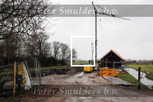 Ouderkerk aan de Amstel / Amsterdam 20 december 2019
Aanbouw huis van Sven Kramer en Naomi v As aan de Amstel.