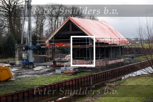 Ouderkerk aan de Amstel / Amsterdam 20 december 2019
Aanbouw huis van Sven Kramer en Naomi v As aan de Amstel.