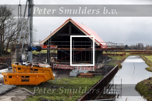 Ouderkerk aan de Amstel / Amsterdam 20 december 2019
Aanbouw huis van Sven Kramer en Naomi v As aan de Amstel.