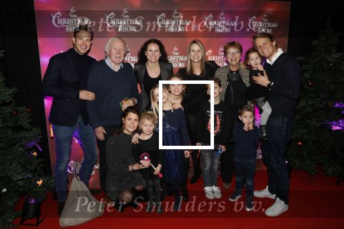 Amsterdam 22 december 2019
RTL Christmas show in de ziggo Dome. Sven sauve met zijn familie