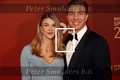 Amsterdam 18 december 2019
Sportman/ sportvrouw van het jaar gala in AFAS live ( Sportgala)
Tess Wester met haar vriend Mart Lieder