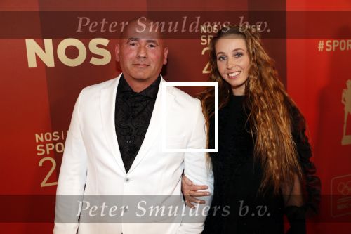 Amsterdam 18 december 2019
Sportman/ sportvrouw van het jaar gala in AFAS live ( Sportgala). Verona v d Leur met partner