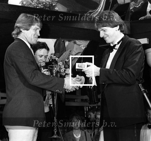 Puttershoek 4 Juni 1984
Feest georganioseerd door het weekblad Aktueel
bij Alcazar
Rudi Koopmans en Henny Huisman