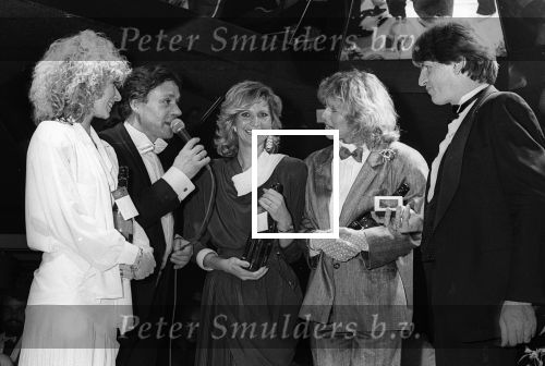 Puttershoek 4 Juni 1984
Feest georganioseerd door het weekblad Aktueel
bij Alcazar
Theo Sijthoff Henny Huisman en Baba 040684