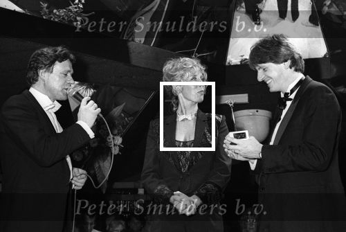 Puttershoek 4 Juni 1984
Feest georganioseerd door het weekblad Aktueel
bij Alcazar
Theo Sijthoff Henny Huisman en Joke Bruijs