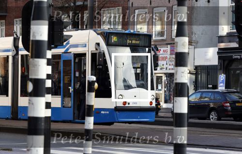 Amsterdam 30 december 2020
De tram in Amsterdam
