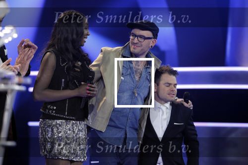 Ede 21 januari 2011
Finale van TVOH The voice of Holland in Ede gepresenteerd door Wendy v Dijk en Martijn Krabbe. Ben Saunders wint uiteindelijk. Ben met Pearl
Peter Smulders bv