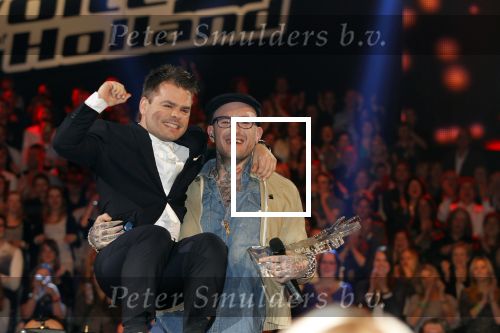 Ede 21 januari 2011
Finale van TVOH The voice of Holland in Ede gepresenteerd door Wendy v Dijk en Martijn Krabbe. Ben Saunders wint uiteindelijk. Ben met dochter en Roel v Velsen
Peter Smulders bv