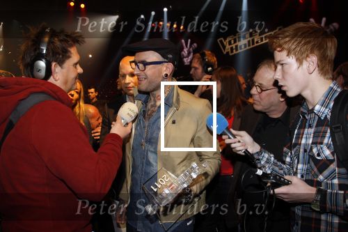 Ede 21 januari 2011
Finale van TVOH The voice of Holland in Ede gepresenteerd door Wendy v Dijk en Martijn Krabbe. Ben Saunders wint uiteindelijk.
Peter Smulders bv