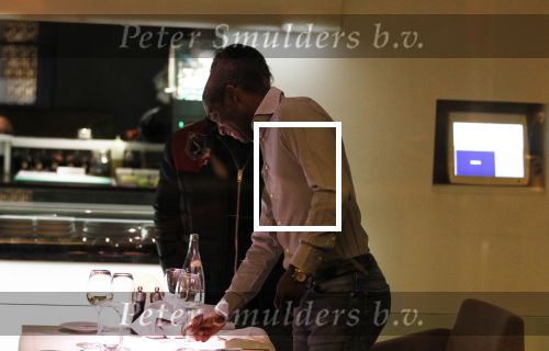 Amsterdam 22 januari 2011
Bryan Roy en Nada v Nie in restaurant van hotel the Grand.
Peter Smulders bv