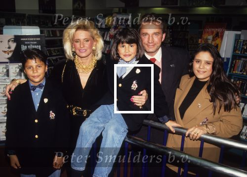 1992 Connie Breukhoven met haar ex-man Hans Breukhoven en rechts op de foto Constanza Breukhoven
Foto Peter Smulders BV