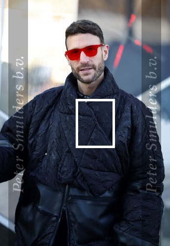 Amsterdam 21 december 2021
Dj Don Diablo met zijn NFT kunstwerk bij Moco museum