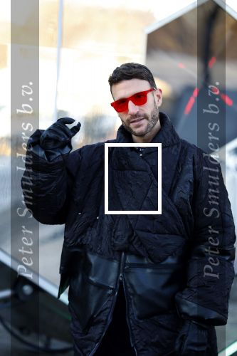 Amsterdam 21 december 2021
Dj Don Diablo met zijn NFT kunstwerk bij Moco museum