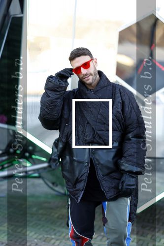 Amsterdam 21 december 2021
Dj Don Diablo met zijn NFT kunstwerk bij Moco museum