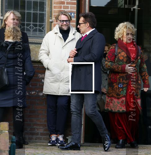 Schagen 11 januari 2022
Begrafenis / dienst van Janny Joling de moeder van Gerard Joling in het centrum van Schagen.