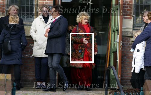 Schagen 11 januari 2022
Begrafenis / dienst van Janny Joling de moeder van Gerard Joling in het centrum van Schagen.