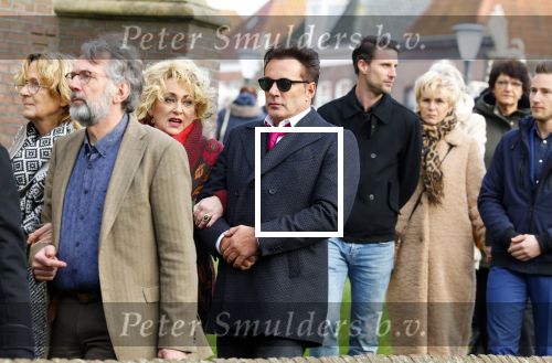 Schagen 11 januari 2022
Begrafenis / dienst van Janny Joling de moeder van Gerard Joling in het centrum van Schagen.