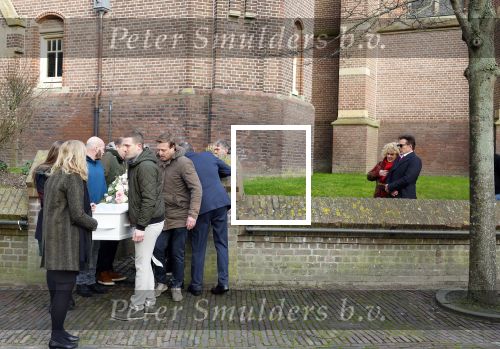 Schagen 11 januari 2022
Begrafenis / dienst van Janny Joling de moeder van Gerard Joling in het centrum van Schagen.