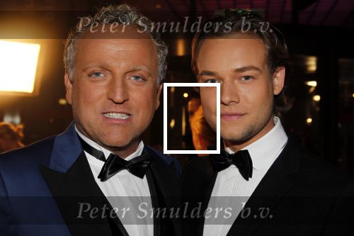 Hilversum 24 januari 2011
Uitreiking van de beeld en geluid awards op het mediapark. Gordon met zijn vriend Sander
Peter Smulders bv