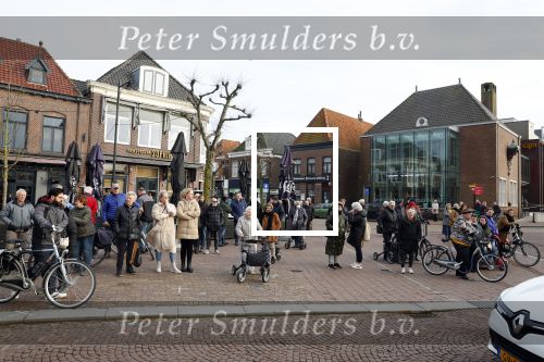 Schagen 11 januari 2022
Begrafenis / dienst van Janny Joling de moeder van Gerard Joling in het centrum van Schagen.