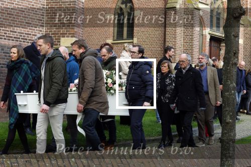 Schagen 11 januari 2022
Begrafenis / dienst van Janny Joling de moeder van Gerard Joling in het centrum van Schagen.