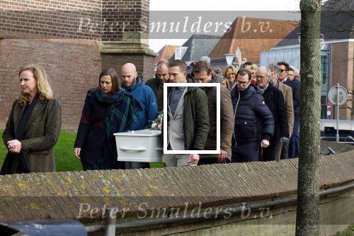 Schagen 11 januari 2022
Begrafenis / dienst van Janny Joling de moeder van Gerard Joling in het centrum van Schagen.