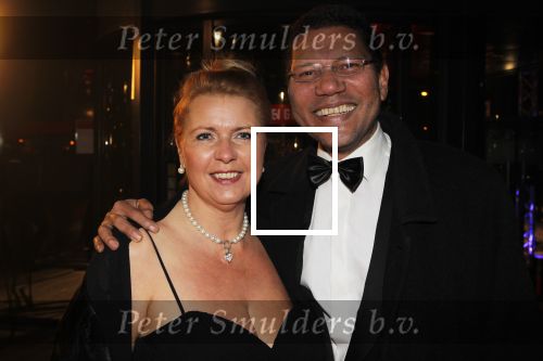 Hilversum 24 januari 2011
Uitreiking van de beeld en geluid awards op het mediapark. Kenneth Herdigein met vrouw
Peter Smulders bv