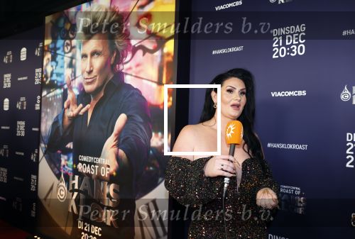 Hilversum 15 december 2021
In studio 21 wordt de Roast van Hans Klok opgenomen. Louisa Janssen
