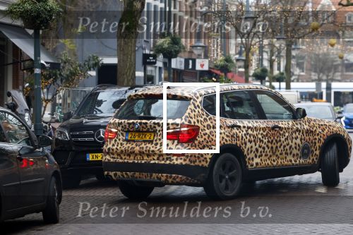 Amsterdam 23 december 2021
Patty Brard haar auto helemaal in tijger print