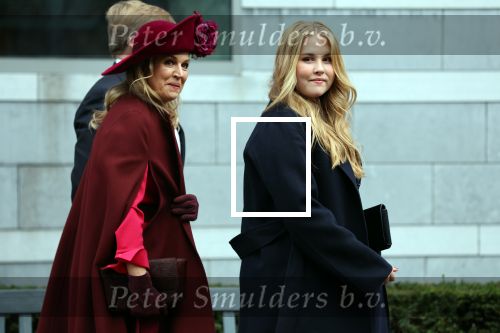 Den Haag 8 december 2021
Prinses Amalia arriveert voor de buitengewone vergadering van de Raad van State. Naast de prinses waren ook koning Willem Alexander en koningin Maxima bij de buitengewone vergadering aanwezig.
Na de vergadering ging Amalia in de tuin een boom planten.