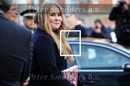 Den Haag 8 december 2021
Prinses Amalia arriveert voor de buitengewone vergadering van de Raad van State. Naast de prinses waren ook koning Willem Alexander en koningin Maxima bij de buitengewone vergadering aanwezig.
Na de vergadering ging Amalia in de tuin een boom planten.