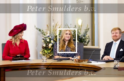 Den Haag 8 december 2021
Prinses Amalia arriveert voor de buitengewone vergadering van de Raad van State. Naast de prinses waren ook koning Willem Alexander en koningin Maxima bij de buitengewone vergadering aanwezig.
Na de vergadering ging Amalia in de tuin een boom planten.