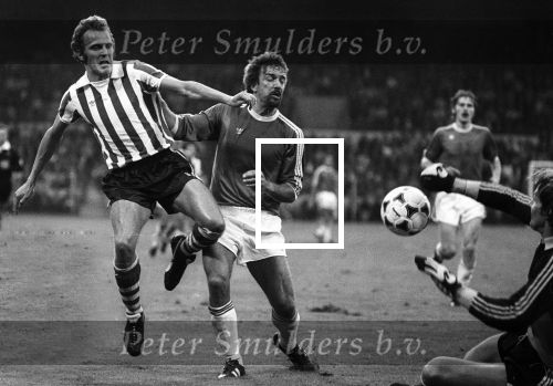 Eindhoven, 25 Augustus 1979
Seizoen 1979-1980 PSV-Feyenoord, eindstand 2-2