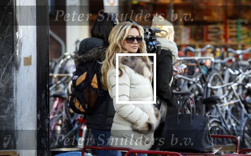 Amsterdam 20 januari 2011
Tatjana betrapt met Robert, 1 van de deelnemers van het programma \