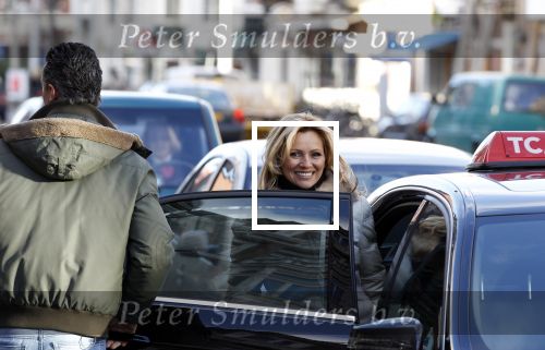 Amsterdam 20 januari 2011
Tatjana betrapt met Robert, 1 van de deelnemers van het programma \