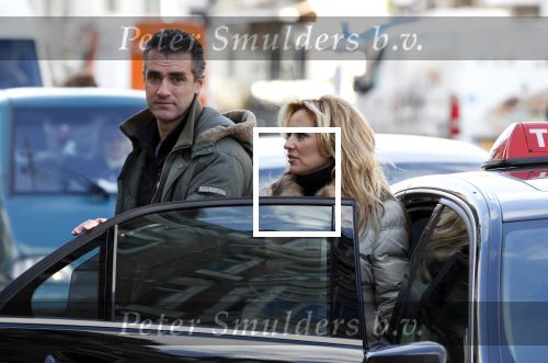 Amsterdam 20 januari 2011
Tatjana betrapt met Robert, 1 van de deelnemers van het programma \