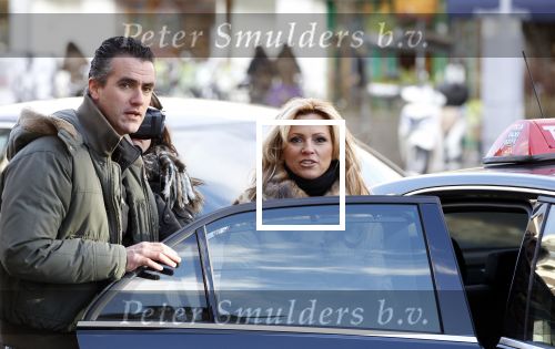 Amsterdam 20 januari 2011
Tatjana betrapt met Robert, 1 van de deelnemers van het programma \