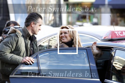 Amsterdam 20 januari 2011
Tatjana betrapt met Robert, 1 van de deelnemers van het programma \