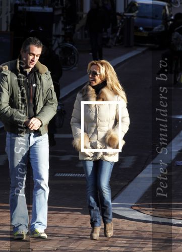 Amsterdam 20 januari 2011
Tatjana betrapt met Robert, 1 van de deelnemers van het programma \