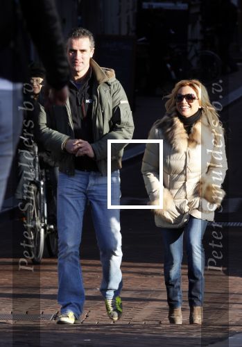 Amsterdam 20 januari 2011
Tatjana betrapt met Robert, 1 van de deelnemers van het programma \